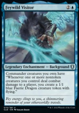 Feywild Visitor⁣ - Commander Legends: Battle for Baldur's Gate⁣ (Uncommon)⁣ [70]