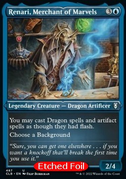 Renari, Merchant of Marvels (V.1)⁣ - Commander Legends: Battle for Baldur's Gate: Extras⁣ (Uncommon)⁣ [487]