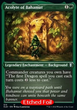 Acolyte of Bahamut (V.1)⁣ - Commander Legends: Battle for Baldur's Gate: Extras⁣ (Uncommon)⁣ [513]