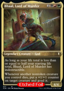 Bhaal, Lord of Murder (V.1)⁣ - Commander Legends: Battle for Baldur's Gate: Extras⁣ (Rare)⁣ [527]