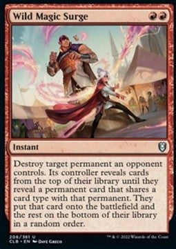 Wild Magic Surge⁣ - Commander Legends: Battle for Baldur's Gate⁣ (Uncommon)⁣ [206]