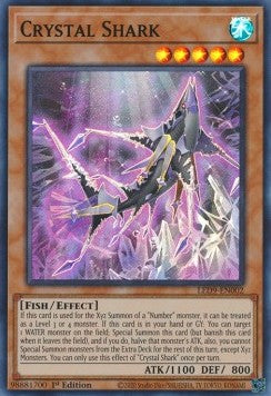 Crystal Shark⁣ - Legendary Duelists: Duels From the Deep⁣ (Super Rare)⁣ [002]