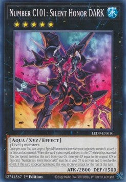 Number C101: Silent Honor DARK⁣ - Legendary Duelists: Duels From the Deep⁣ (Common)⁣ [010]