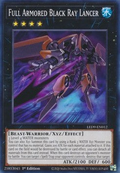 Full Armored Black Ray Lancer⁣ - Legendary Duelists: Duels From the Deep⁣ (Common)⁣ [012]