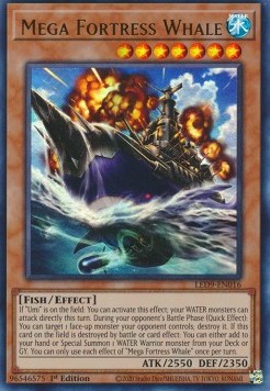 Mega Fortress Whale⁣ - Legendary Duelists: Duels From the Deep⁣ (Ultra Rare)⁣ [016]
