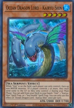 Ocean Dragon Lord - Kairyu-Shin⁣ - Legendary Duelists: Duels From the Deep⁣ (Ultra Rare)⁣ [017]