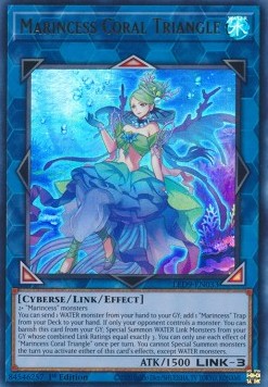Marincess Coral Triangle⁣ - Legendary Duelists: Duels From the Deep⁣ (Ultra Rare)⁣ [033]