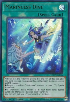 Marincess Dive⁣ - Legendary Duelists: Duels From the Deep⁣ (Ultra Rare)⁣ [035]