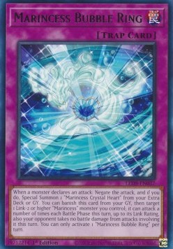 Marincess Bubble Ring⁣ - Legendary Duelists: Duels From the Deep⁣ (Rare)⁣ [037]