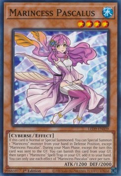 Marincess Pascalus⁣ - Legendary Duelists: Duels From the Deep⁣ (Common)⁣ [039]