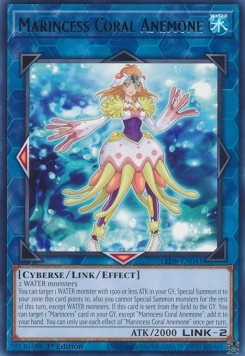 Marincess Coral Anemone⁣ - Legendary Duelists: Duels From the Deep⁣ (Rare)⁣ [041]