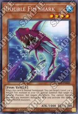 Double Fin Shark⁣ - Legendary Duelists: Duels From the Deep⁣ (Rare)⁣ [049]