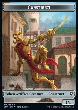 Construct Token (Artifact 1/1)⁣ - Commander Legends: Battle for Baldur's Gate: Extras⁣ (Token)⁣ [T16]