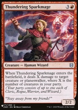 Thundering Sparkmage⁣ - The List⁣ (Uncommon)⁣ [171]