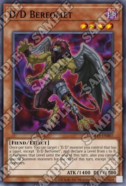 D/D Berfomet⁣ - OTS Tournament Pack 19⁣ (Super Rare)⁣ [007]