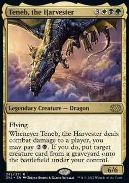 Teneb, the Harvester⁣ - Double Masters 2022⁣ (Rare)⁣ [282]