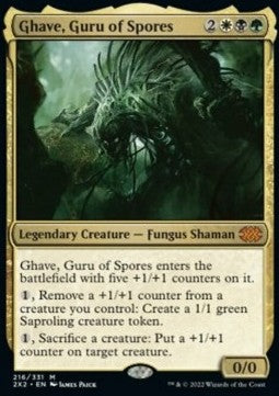 Ghave, Guru of Spores⁣ - Double Masters 2022⁣ (Mythic)⁣ [216]