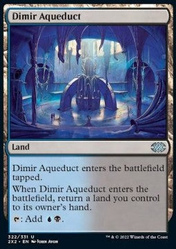 Dimir Aqueduct⁣ - Double Masters 2022⁣ (Uncommon)⁣ [322]