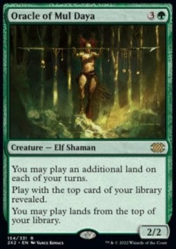Oracle of Mul Daya⁣ - Double Masters 2022⁣ (Rare)⁣ [154]