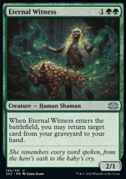 Eternal Witness⁣ - Double Masters 2022⁣ (Uncommon)⁣ [145]