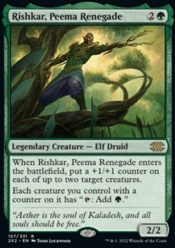 Rishkar, Peema Renegade⁣ - Double Masters 2022⁣ (Rare)⁣ [157]