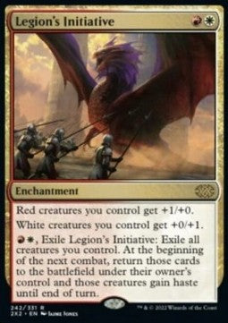 Legion's Initiative⁣ - Double Masters 2022⁣ (Rare)⁣ [242]