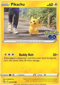 Pikachu⁣ - Pokémon GO⁣ (Common)⁣ [027]