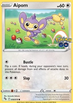 Aipom⁣ - Pokémon GO⁣ (Common)⁣ [056]