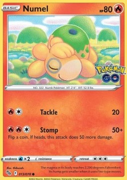 Numel⁣ - Pokémon GO⁣ (Common)⁣ [013]
