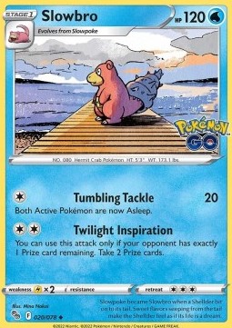 Slowbro⁣ - Pokémon GO⁣ (Uncommon)⁣ [020]