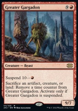 Greater Gargadon⁣ - Double Masters 2022⁣ (Rare)⁣ [111]