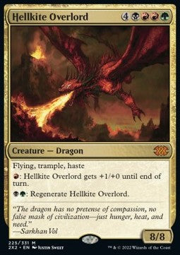 Hellkite Overlord⁣ - Double Masters 2022⁣ (Mythic)⁣ [225]