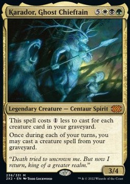 Karador, Ghost Chieftain⁣ - Double Masters 2022⁣ (Mythic)⁣ [238]