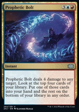 Prophetic Bolt⁣ - Double Masters 2022⁣ (Uncommon)⁣ [265]