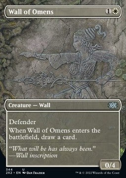Wall of Omens⁣ - Double Masters 2022: Extras⁣ (Uncommon)⁣ [344]