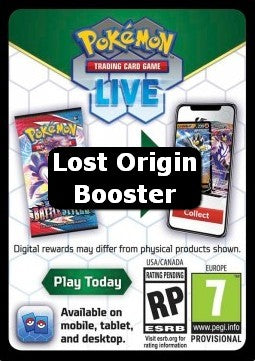 Live Code Card (Booster)⁣ - Lost Origin⁣ (Online Code Card)