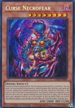 Curse Necrofear⁣ - Legendary Duelists: Season 3⁣ (Secret Rare)⁣ [009]