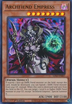 Archfiend Empress (V.1 - Ultra Rare)⁣ - Legendary Duelists: Season 3⁣ (Ultra Rare)⁣ [007]