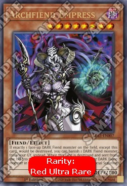 Archfiend Empress (V.2 - Ultra Rare)⁣ - Legendary Duelists: Season 3⁣ (Ultra Rare)⁣ [007]