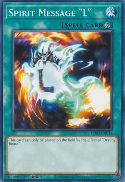 Spirit Message "L"⁣ - Legendary Duelists: Season 3⁣ (Common)⁣ [015]