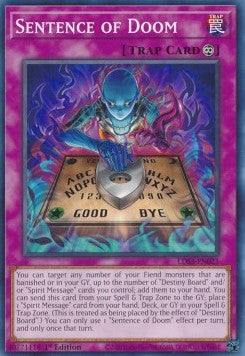 Sentence of Doom⁣ - Legendary Duelists: Season 3⁣ (Common)⁣ [021]