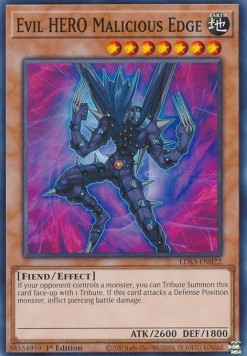 Evil HERO Malicious Edge⁣ - Legendary Duelists: Season 3⁣ (Common)⁣ [022]