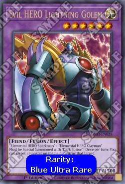 Evil HERO Lightning Golem (V.3 - Ultra Rare)⁣ - Legendary Duelists: Season 3⁣ (Ultra Rare)⁣ [028]