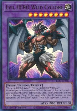 Evil HERO Wild Cyclone (V.1 - Ultra Rare)⁣ - Legendary Duelists: Season 3⁣ (Ultra Rare)⁣ [030]