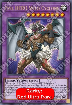 Evil HERO Wild Cyclone (V.2 - Ultra Rare)⁣ - Legendary Duelists: Season 3⁣ (Ultra Rare)⁣ [030]
