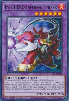 Evil HERO Infernal Sniper⁣ - Legendary Duelists: Season 3⁣ (Common)⁣ [031]