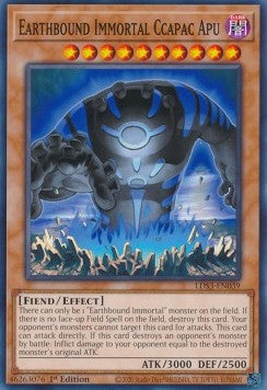 Earthbound Immortal Ccapac Apu⁣ - Legendary Duelists: Season 3⁣ (Common)⁣ [039]