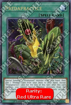 Predapractice (V.2 - Ultra Rare)⁣ - Legendary Duelists: Season 3⁣ (Ultra Rare)⁣ [079]