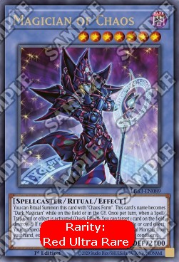 Magician of Chaos (V.2 - Ultra Rare)⁣ - Legendary Duelists: Season 3⁣ (Ultra Rare)⁣ [089]