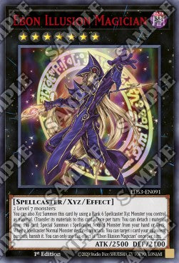 Ebon Illusion Magician (V.2 - Ultra Rare)⁣ - Legendary Duelists: Season 3⁣ (Ultra Rare)⁣ [091]